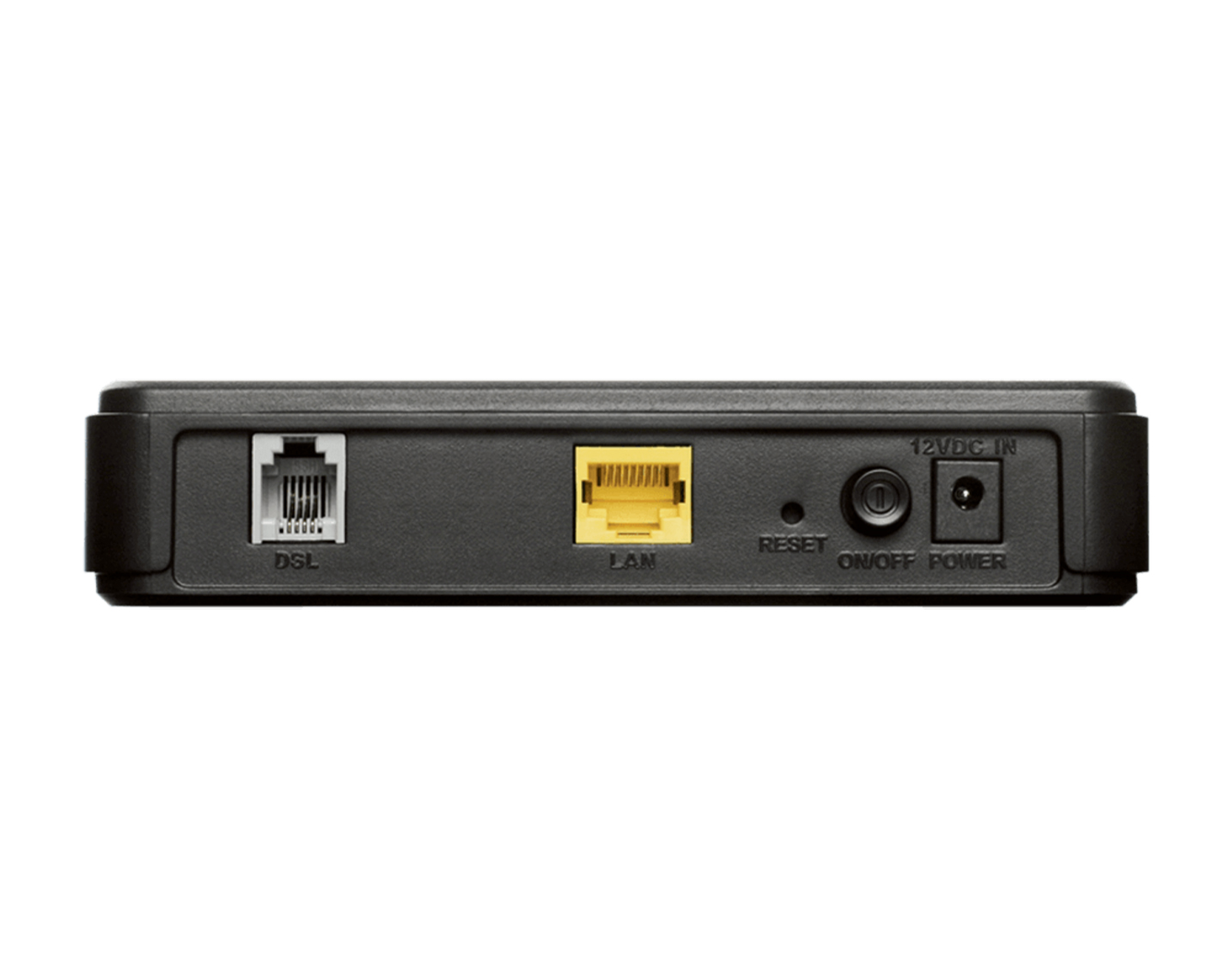 D-Link DSL-520B ADSL2+ Modem Router back